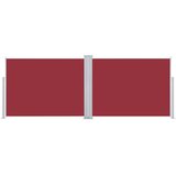  Uvlačiva bočna tenda 120 x 1000 cm crvena | shoptok.hr