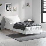  Okvir za krevet visoki sjaj bijeli 75x190 cm konstruirano drvo | shoptok.hr