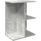  Noćni ormarići 2 kom beton siva 46,5x29x61cm konstruiranog drva | shoptok.hr