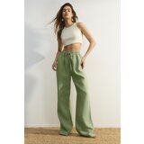Trendyol Jeans - Green - Wide leg Cijene