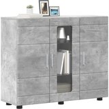 Drveni ormar s pohranom Betonski sivi 88,5 x 30,5 x 73 cm | shoptok.hr