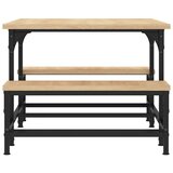  Stolić za kavu boja hrasta 100x50,5x40 cm konstruirano drvo | shoptok.hr