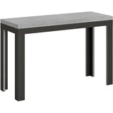 Itamoby   Linea Double (120x45/90 cm) - siva, barva nog: antracit - preklopna jedilna miza, (20842741) Cene