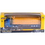 Truck With Volume Semitrailer Metal Yellow Huina 1:50 | shoptok.hr
