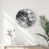 Wallity zidni sat Huhu349, 40 cm, Sivi | ePonuda.com