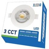 Xled 3W-6.5W 3CCT beli Ugradni okrugli LED panel CCT 3 nivoa 3W-4.8W-6.5W/240lm-400lm-500lm,220-240V | ePonuda.com