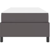  Krevetna konstrukcija s madracem Siva 90 x 190 cm tkanina | Eponuda.com