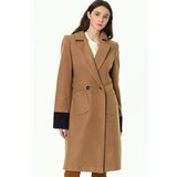Dewberry Z6640 LADIES' COAT-LIGHT CAMEL | shoptok.hr