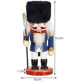  Božićni ukras Orašar visine 16 cm - Plavi | shoptok.hr