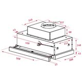 Teka CNL 6610 S INOX napa teleskopska inox | shoptok.hr