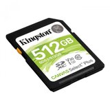 Kingston spominska kartica Canvas Select Plus SD 512GB | Shoptok.si