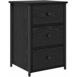  Noćni ormar Crni hrast 40 x 36 x 60 cm Čvrsto drvo iz reciklaže | shoptok.hr