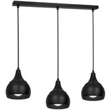  Crni luster na sajli AKTAN 3xE27/60W/230V | Eponuda.com
