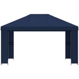 Gazebo 4 × 3 m Plava Poliester i čelik 190 gsm | shoptok.hr