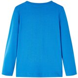  Dječja majica dugih rukava kobaltnoplava 128 | shoptok.hr