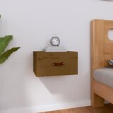 vidaXL Stenska nočna omarica medeno rjava 40x29,5x22 cm Cene