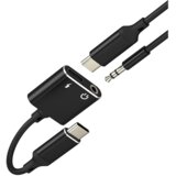 TelempireInternationalEnterpriseCompa Adapter Type-C na Type-C i 3,5mm (Audio) crni | Eponuda.com