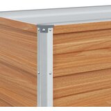  Povišena vrtna gredica Svijetlosmeđa 100 x 40 x 77 cm | shoptok.hr