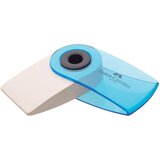 Gumica PLASTIČNA SLEEVE MINI FABER CASTELL 182413 BIJELO/PROZIRNO SORTIRANO BLISTER-EOL!! | shoptok.hr