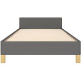  Okvir za krevet bez madraca tamnosivi 90x200 cm od tkanine | shoptok.hr