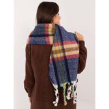 Wool Fashion Italia Scarf-AT-SZ-231501.49-navy blue | shoptok.hr