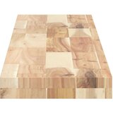 vidaXL Plutajuća polica 120x20x4 cm masivno neobrađeno drvo bagrema | shoptok.hr