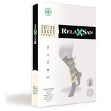 COTTON SOCKS Extra Soft čarape za vene - dokolenice cotton socks 140 den sa mlečnim nitima muško - ženske