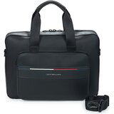 Tommy Hilfiger Torba za dokumente TH FOUNDATION COMPUTER BAG Črna Cene