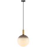 Zuma line 003064-034739- Visilica na sajli NUA 1xE27/25W/230V Ø 30 cm zlatna/crna Cene