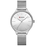 Curren Analogne ure 9024 Srebrna Cene