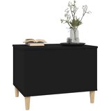  Stolić za kavu crni 60 x 44,5 x 45 cm od konstruiranog drva | shoptok.hr