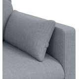 SOFA Svijetlo siva 198 x 78 x 80 cm Metal | shoptok.hr