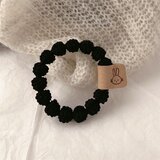 INF 10 paketov preprostih visoko elastičnih trakov za lase Black, (21543986) Cene