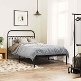  Metalno zamjensko uzglavlje crno 107 cm | shoptok.hr
