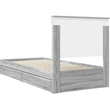  Krevet s od storage Siva Sonoma 90 x 200 cm Konstruirano drvo | shoptok.hr