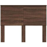  Uzglavlje s uzglavljem Smeđi hrast 120 cm Konstruirano drvo | shoptok.hr