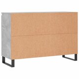  Komoda siva boja betona 101,5x35x70 cm od konstruiranog drva | Eponuda.ba