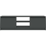 TV ormarić sivi 120 x 30 x 35,5 cm od konstruiranog drva | shoptok.hr