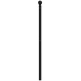  Metalno zamjensko uzglavlje crno 200 cm | Eponuda.ba
