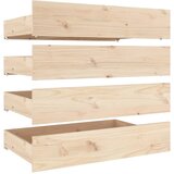  Okvir za krevet s ladicama 135 x 190 cm bračni | shoptok.hr