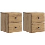  Stenski nočni omarici 2 pcs Artisan hrast 34,5 x 33 x 40 cm, (5000233467) Slike