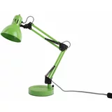 Leitmotiv Svetlo zelena namizna svetilka s kovinskim senčilom (višina 52 cm) Funky Hobby –