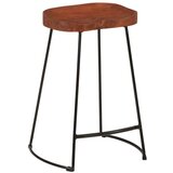  Barski stolci Gavin 2 kom 45 x 40 x 63 od masivnog drva manga | shoptok.hr