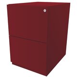 BISLEY Pomični predalnik Note™, 2 predala za obešalne mape, VxŠ 645 x 420 mm, roza | Shoptok.si
