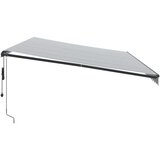 vidaXL Automatska sklopiva tenda antracit i bijela 600x300 cm | shoptok.hr