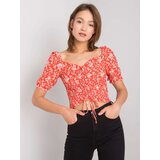 RUE PARIS Blouse-RO-BZ-2516-4.17P-coral | Shoptok.si