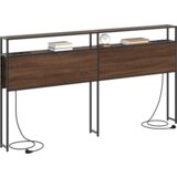  Skladišno uzglavlje Smeđi hrast 200 cm Konstruirano drvo | shoptok.hr