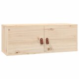 Maison Chic Stenska omarica - Zidna omarica 80x30x30 cm trdna borovina iu746, (22063589) | Shoptok.si