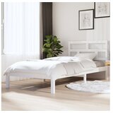  Za krevet od masivne borovine bijeli 90 x 200 cm | shoptok.hr