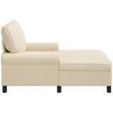  Ležaljka s jastukom Krema 91 x 157 x 91 cm tkanina | Eponuda.com